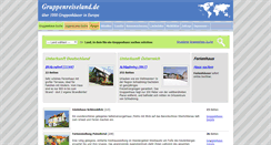 Desktop Screenshot of gruppenreiseland.de